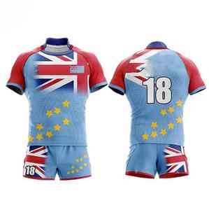 Custom Suppliers of Rugby Uniform Sets Football Wear New Designs Polyester <b>Fabric</b> Rugby Uniforms for Unisex - Product Image 3