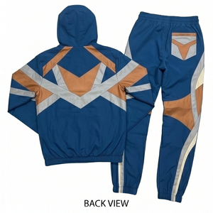 Conjunto Deportivo de Nylon para Mujer, Cortavientos, Impermeable y Transpirable, con Capucha y Pantalones, Dos Piezas - Product Image 2