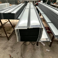 Cloison de séparation en PVC moderne, pliable, imperméable et à surface finie pour la cuisine et l'utilisation en supermarché
