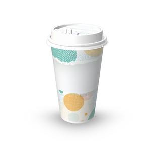 Vasos de Papel Desechables Personalizados de 8/12/20/22 oz, Recubiertos de PE de una Sola Pared, de Grado Alimenticio, Reciclables, para Café, Impresión Personalizada para Té con Leche - Product Image 4