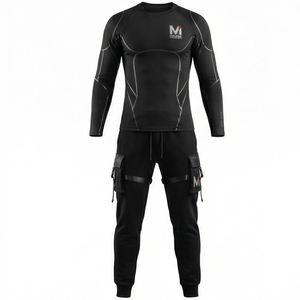 Ropa Deportiva MALUZA INDUSTRIES de Alto Rendimiento para Hombre, Traje de Compresión Negro para Entrenamiento, Running y Ejercicio, Traje Deportivo de Compresión Maluza - Product Image 5