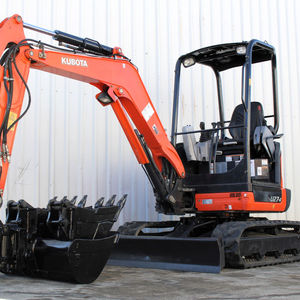Mini-excavatrice Kubota U27-4, excavatrice hydraulique diesel sur chenilles, 38 tonnes, excavatrice compacte pour la construction de jardins - Product Image 5