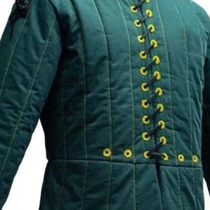 Chaqueta Gambeson Medieval Acolchada de Algodón, Estilo Noreuropeo, con Cordones, Doble Capa, para Entrenamiento, Aketon, para Reenactment 2026 - Product Image 4