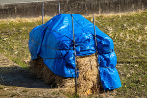Premium 240 GSM UV Stabilized HDPE Tarpaulin Sheet Heavy Duty Waterproof Protective Cover for Outdoor Construction Agriculture - Product Image 3