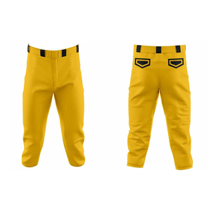 Uniforme de Béisbol Amarillo para Hombre, Conjunto de Jersey de Manga Corta y Pantalones, Cuello en V, Corte Regular, Transpirable, para Todas las Temporadas - Product Image 6