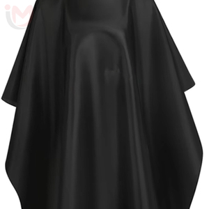 Cape de Coiffure Professionnelle Imperméable Portable Ajustable pour Salon de Coiffure 100% Polyester pour Adultes - Product Image 5