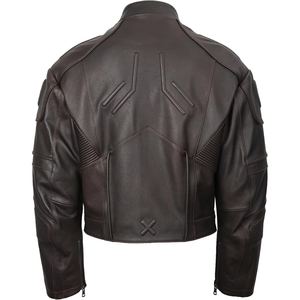 Blouson de moto en cuir PU pour homme, design moderne, vêtements de moto élégants, vêtements décontractés, vêtements d'extérieur tendance - Product Image 4