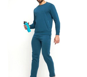 Ensemble de survêtement pour homme, veste et pantalon de jogging, vêtements de sport décontractés assortis, vêtements confortables pour tous les jours, usine de vêtements sur mesure - Product Image 5