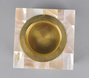 VeloraLuxe Heritage Bakhoor Burner Handcrafted <b>Mother</b> of Pearl Inlay Incense Holder with Refined Mosaic Pattern for Modern - Product Image 6