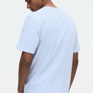 100% Polyester 220g Coupe ajustée Motif personnalisé sur le devant en tissu éponge Épaules tombantes Motifs unis Haute qualité Blanc 3D - Product Image 6