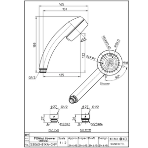 Pommeau de douche à bulles fines en acier inoxydable de haute qualité finition ABS Nano générateur économe en eau pour accessoires de robinet de salles de bain - Product Image 6