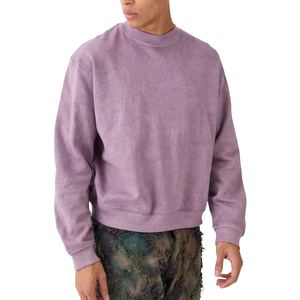 Sudaderas con efecto lavado ácido para hombre, las más vendidas, para uso casual, de alta calidad, personalizadas con tu propio diseño, sudaderas básicas para hombre - Product Image 2