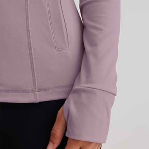 Chaqueta Deportiva de Moda para Mujer, Color Sólido, Talla Personalizada, Transpirable, para Gimnasio - Product Image 5