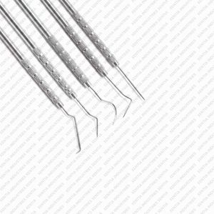 Sonda Dental Exploradora, Instrumento de Limpieza e Higiene, Acero Inoxidable, Herramientas de Diagnóstico Dental, Instrumentos Certificados OEM - Product Image 2