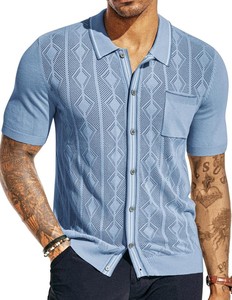 Cardigan en laine confortable pour homme, col rond, anti-boulochage, épais, double fermeture éclair, grande taille, respirant, tricoté, effet fourrure - Product Image 6