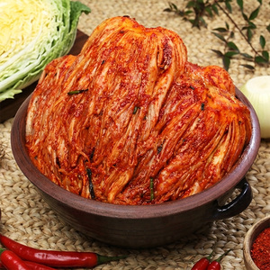 [Dreamwell Food] KOK Kimchi Napa Cabbage Kimchi 2kg + Ponytail Radish Kimchi 2kg Korean Food Spicy Veggie Dish - Product Image 2