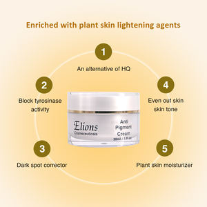 Oem odm-Crema para el cuidado de la piel, Para manchas oscuras Kójico sin hidroquinona, crema blanqueadora - Product Image 5