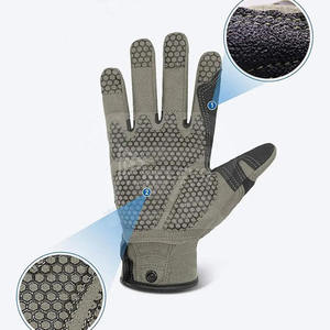 Gants de moto en cuir ventilés pour l'été, respirants, pour la course, équipement de motard, compatibles écran tactile, protection des articulations rigides, direct usine - Product Image 2