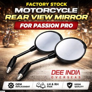 Espejo Retrovisor para Motocicleta, Izquierdo y Derecho, para Passion Pro, Disponible en Fábrica |   Juego de Espejos Laterales, Repuesto OEM - Product Image 3