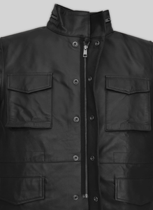 Chaqueta de Cuero para Hombre, a la Moda, Resistente al Viento, Chaqueta de Cuero para Hombre y Mujer, Estilos Personalizados, Charlotte Burnt, Múltiples Colores, Chaqueta de Cuero 2006 - Product Image 2