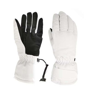 Gants de ski noirs imperméables, isolés, coupe-vent, compatibles écran tactile, avec sangle de poignet réglable et fermeture à enfiler, pour l'hiver - Product Image 4