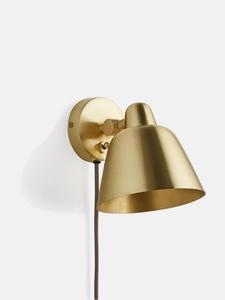 Lampe murale contemporaine METAL WAVE avec abat-jour en fer et aluminium, design durable, installation facile pour l'éclairage de la chambre - Product Image 3