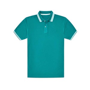 Camiseta Polo de Golf con Logotipo OEM Personalizado de Fábrica, Camisetas Polo Personalizadas para Hombre, Material de Algodón - Product Image 4