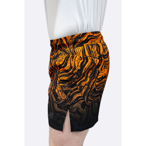 Shorts de combat MMA professionnels les plus vendus, couleurs personnalisées, logo, respirants, séchage rapide, légers, polyester/coton, OEM - Product Image 3