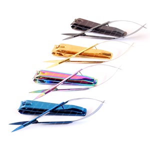 Wholesale High Quality Stainless Steel Eyelash <b>Extension</b> Tweezers Custom Color Custom Logo Private Label - Product Image 6