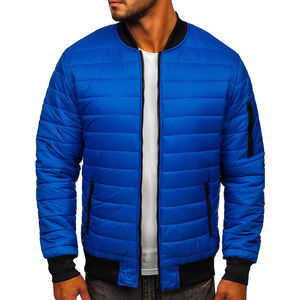 Chaqueta Bomber Personalizada con Logotipo para Hombre, Chaqueta Bomber de Nailon Lavable y Resistente al Viento, Chaqueta Bomber de Alta Calidad Más Vendida - Product Image 1