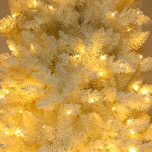 Albero di Natale in PVC di Alta Qualità, 6,5 Piedi, Lussuoso e Realistico, con Luci Integrate, Personalizzabile per Decorazioni Natalizie Interne ed Esterne - Product Image 5