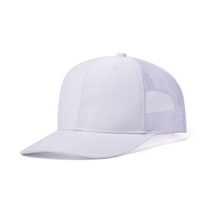 หมวกแก๊ปตาข่ายแบบ Trucker ปรับขนาดได้ ปิดด้วยกระดุมแบบ Snap  รับทำโลโก้สั่งทำ แบรนด์ส่วนตัว รับผลิตแบบ OEM ขายส่ง อุปกรณ์เสริมแฟชั่นสไตล์อเมริกัน - Product Image 2