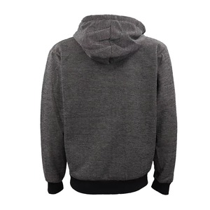 Grey Color Structured <b>Hoodie</b> with Customised Rib – Pullover Sweatshirt for Men Women Unisex Casual Streetwear Trendy Top - Product Image 5