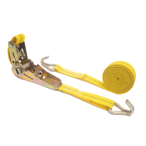 Sangle à cliquet prix d'usine 25mm sangle d'arrimage à cliquet réglable 1m à 10m pour le transport de voiture, arrimage de cargaison - Product Image 2