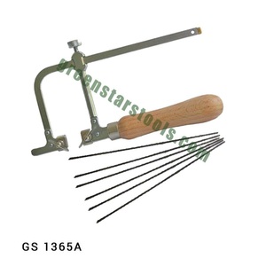 <b>ADJUSTABLE</b> SAW FRAME OSCAR TYPE WITH BLADES 1 0 TO 6 0 JEWELRY MAKING TOOLS HAND TOOLS |Item No GS-1365A - Product Image 1