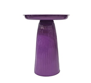 Bain d'oiseaux en métal décoratif pour jardin, mangeoire à oiseaux d'extérieur, décoration de jardin - Product Image 2