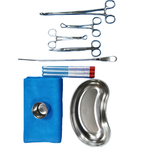 Kit d'instruments chirurgicaux pour insertion et extraction de DIU, kit d'implantation manuel en acier inoxydable, certifié CE, qualité supérieure - Product Image 3