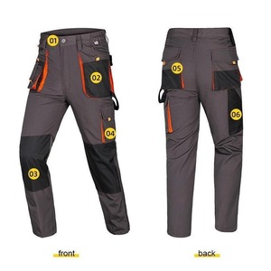 Safety Workwear Multi-Tool Pocket <b>Cargo</b> <b>Pants</b> Hi Vis Reflective Road Construction Field <b>Work</b> <b>Pants</b> - Product Image 2