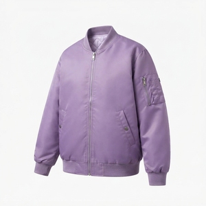 Veste bomber d'hiver pour homme de qualité supérieure, épaisse, chaude et confortable, avec fermeture éclair, veste décontractée élégante pour le streetwear, les voyages et les activités de plein air - Product Image 6