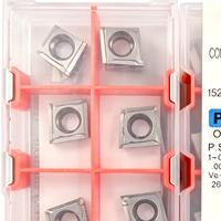 Tungaloys CCMT060202-PS TC925 Sisipan Karbida Indexable Positive Rake Turning untuk Pemutaran Baja Finishing dan Semi Finishing HRC30