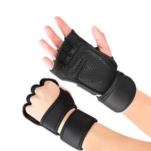 Exercise Non Slip <b>Weight</b> Lifting Fitness Gloves Training Fitness for Men Women Black Pink Gym Accessories Adjustable Gloves - Product Image 5