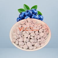 Gefreeze-droogde passievrucht yoghurt melts probiotische hapjes blok |   Natuurlijk zoete, kant-en-klare, smeltbare zuivel-snack voor baby's, HACCP-gecertificeerd