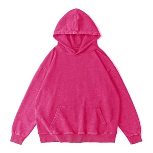 Sudadera con Capucha Extra Grande para Hombre, Estilo Vintage, 450GSM, 100% Algodón, Transpirable y Resistente al Viento, Diseño con Forro, Lavado Ácido, Ropa Urbana - Product Image 3