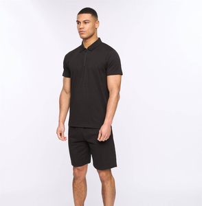 Men's Plain <b>Set</b> Breathable Summer <b>Set</b> Custom Logo Blank Cotton Street Wear Fitness wear Lightweight Quick dry Oversized 2026 - Product Image 1