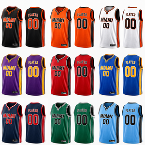 Maillot de basket personnalisé pour tournoi, nom et numéro d'équipe personnalisés, sublimé, léger, respirant, ensemble de basket performant - Product Image 2