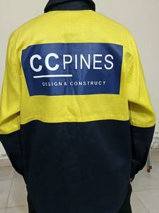 Camisa de Trabajo de Alta Visibilidad, Ignífuga, Antiestática, de Algodón y Aramida, de Alta Calidad, para Soldadura y Construcción - Product Image 5