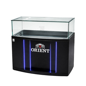 Vitrinas de Vidrio con Luces LED para Exhibición en Tiendas de Cosméticos y Perfumes, Fabricante OEM de Vietnam ADONG A56 - Product Image 1