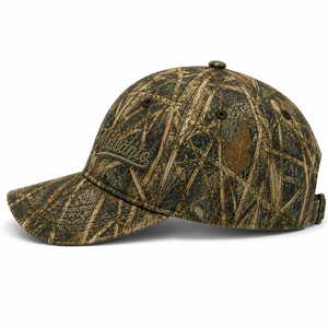 Casquette de baseball camouflage brodée avec logo personnalisé |   Casquette de camouflage 6 panneaux pour la chasse, la pêche et la randonnée |   Casquette Premium Streetwear - Product Image 5