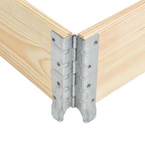 Collare Pallet in legno di pino massiccio 39.4 "x 39.4" per capannoni e stoccaggio - Product Image 6
