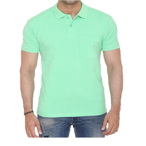Polos 100% coton, polos homme, broderie personnalisée, t-shirts homme unis, polos de golf, polos brodés - Product Image 4